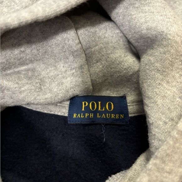 Ralph Lauren Polo Bear Colorblock Toddler Hoodie - Picture 4 of 4